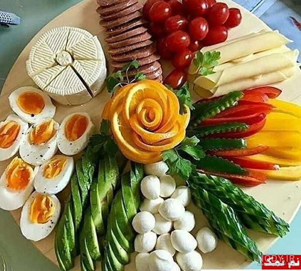 عکس سفره سلامت مدرسه
