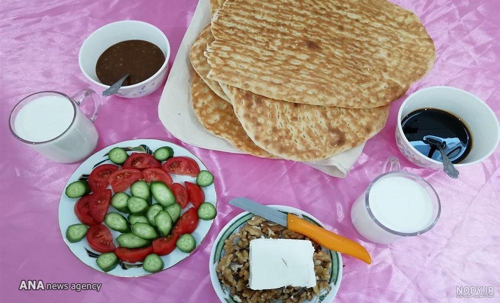 عکس صبحانه سلامت ساده برای مدرسه