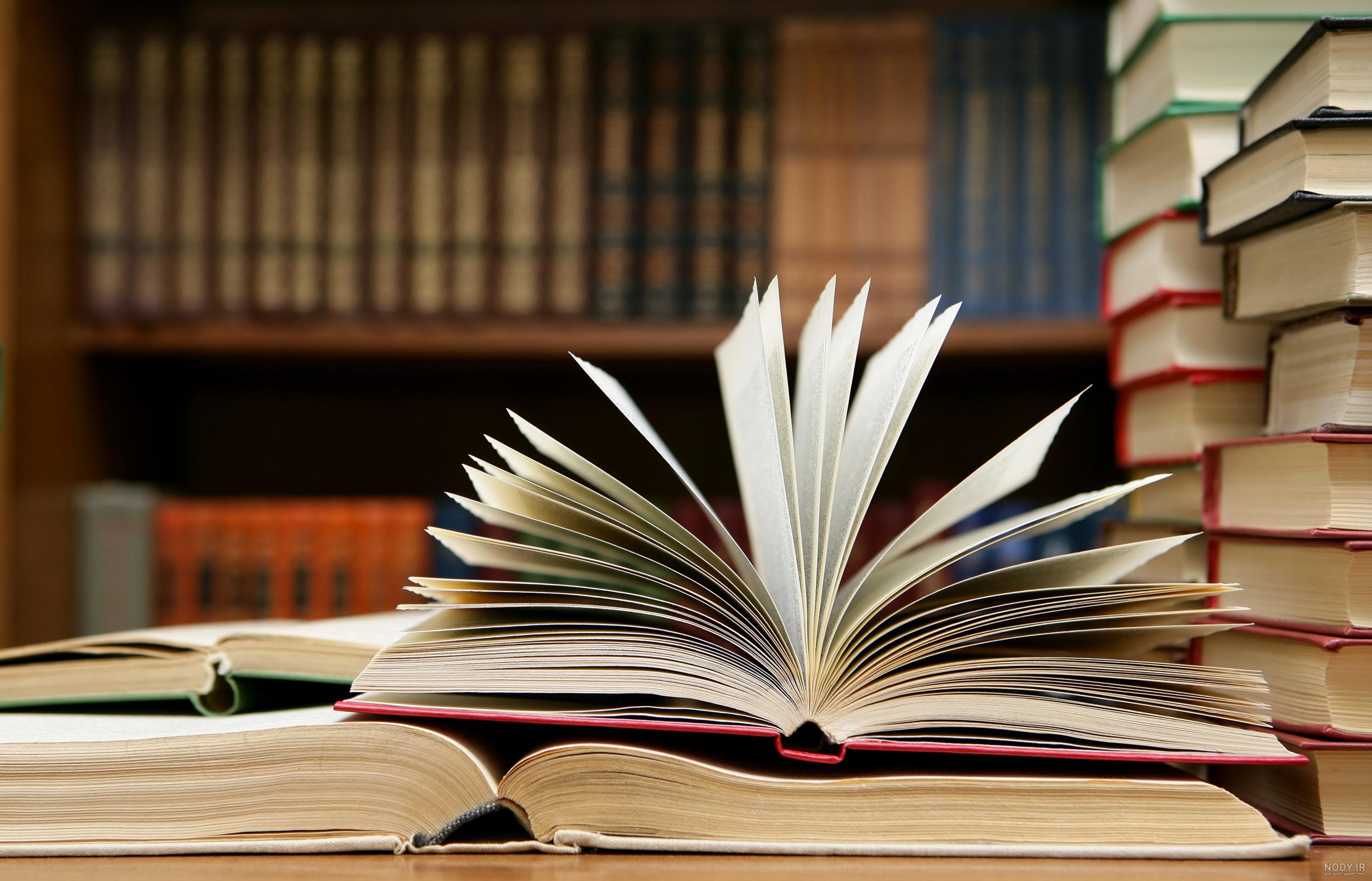 عکس کتابخانه دیواری عکس کتابخانه دیواری