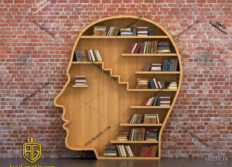 عکس کتابخانه چوبی عکس کتابخانه چوبی