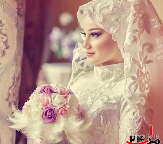 لباس عروس کردی با حجاب لباس عروس کردی با حجاب