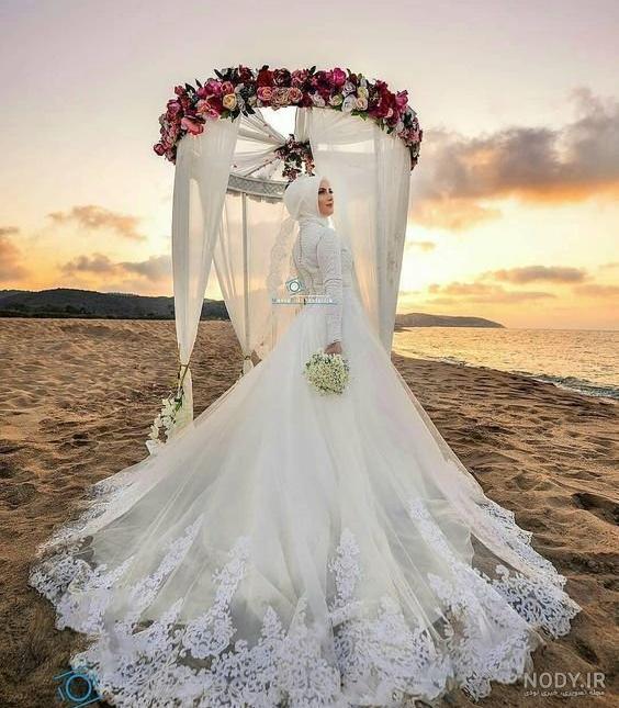 کلاه حجاب عروس کلاه حجاب عروس