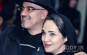 عکس رویا نونهالی و همسرش و فرزندش