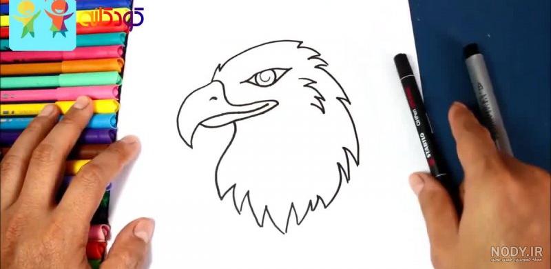 نقاشی عقاب و شاهین