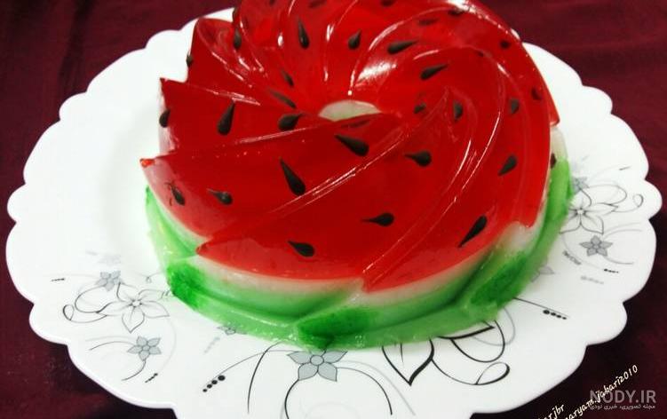 عکس قالب ژله انار عکس قالب ژله انار