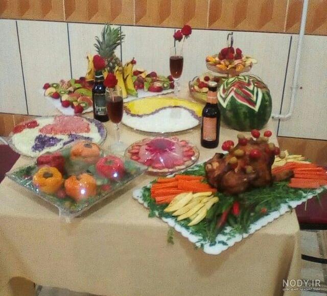 غذای عروسی لاکچری