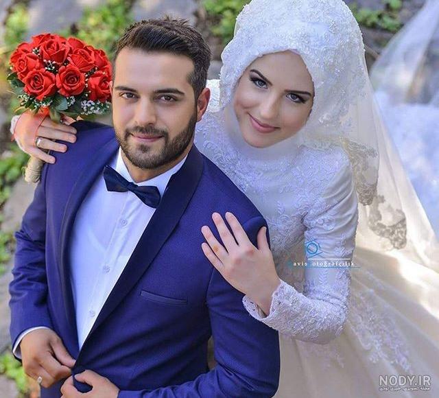 عروس با حجاب زیبا