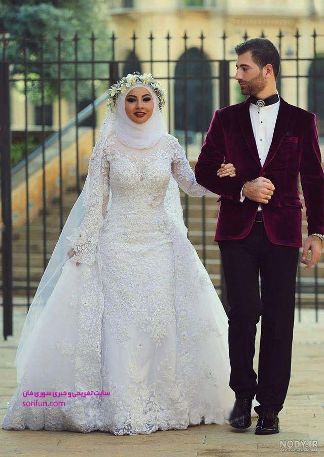 عروس با حجاب زیبا