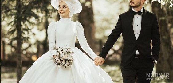 لباس عروس با حجاب