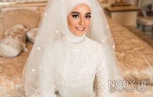 لباس عروس پوشیده 2019