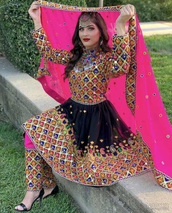 مدل لباس گند افغانی اریانا سعید مدل لباس گند افغانی اریانا سعید