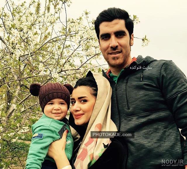 دختر شهرام محمودی و همسرش