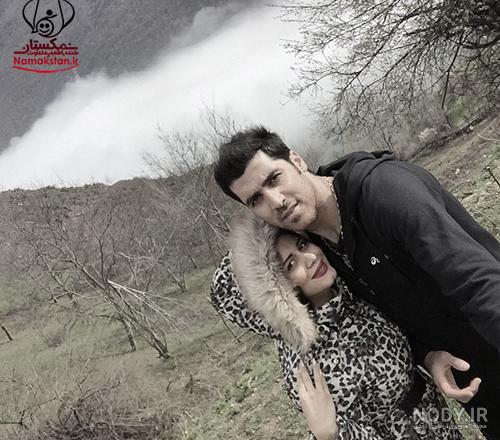 شهرام محمودی و همسرش اینستاگرام