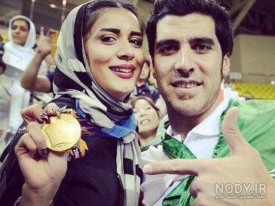 عکس شهرام محمودی با همسرش جدید