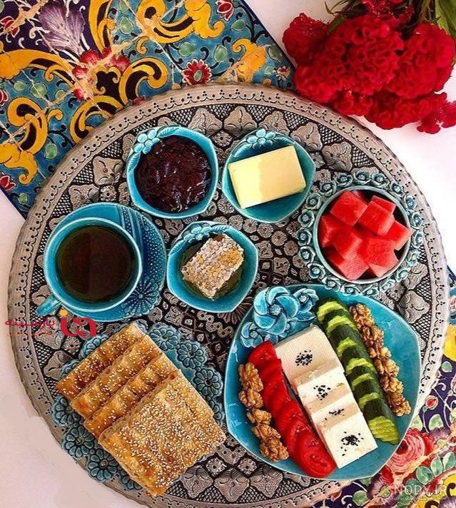 عکس صبحانه ایرانی
