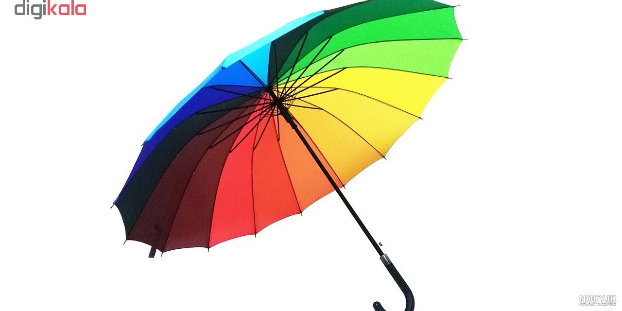 عکس چتر رنگین کمان