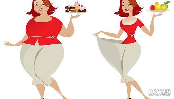 نقاشی در مورد چاقی و عوارض آن