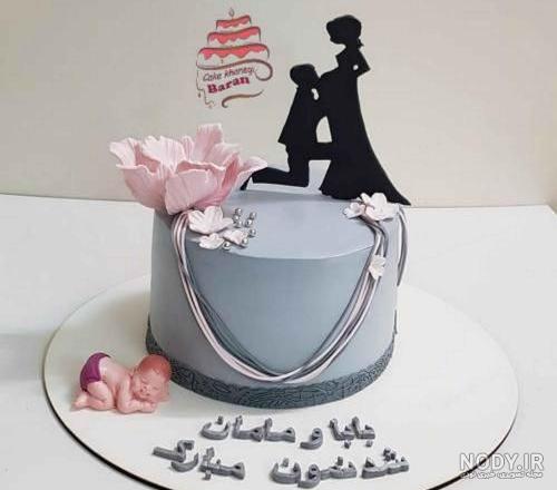 کیک طوسی مردانه کیک طوسی مردانه