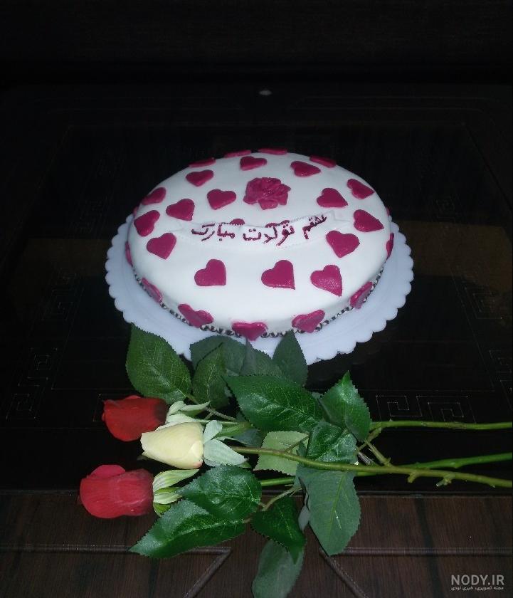 عکس کیک تولد عشقم