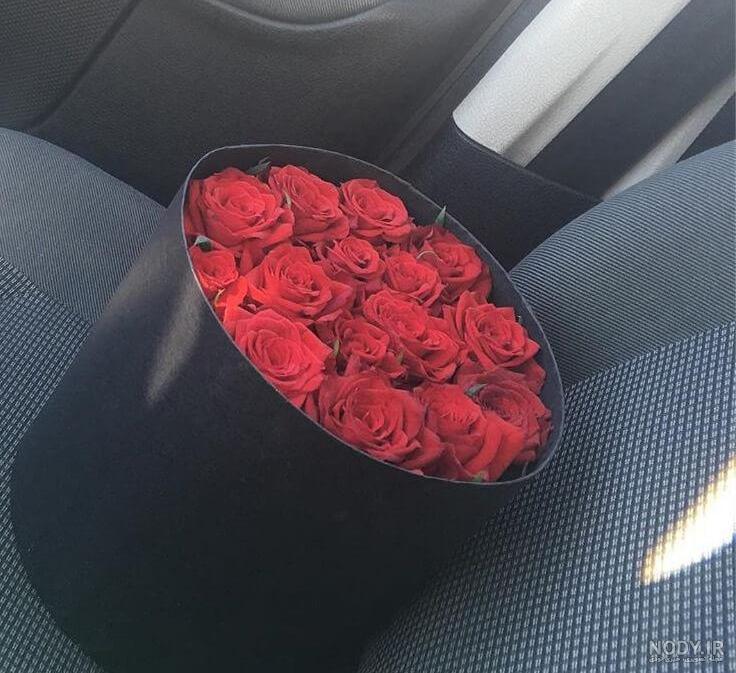 عکس دسته گل با کادو عکس دسته گل با کادو