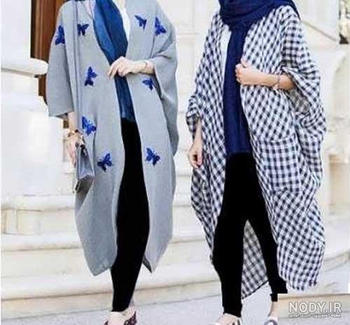 مدل مانتو پانچ جلو بسته