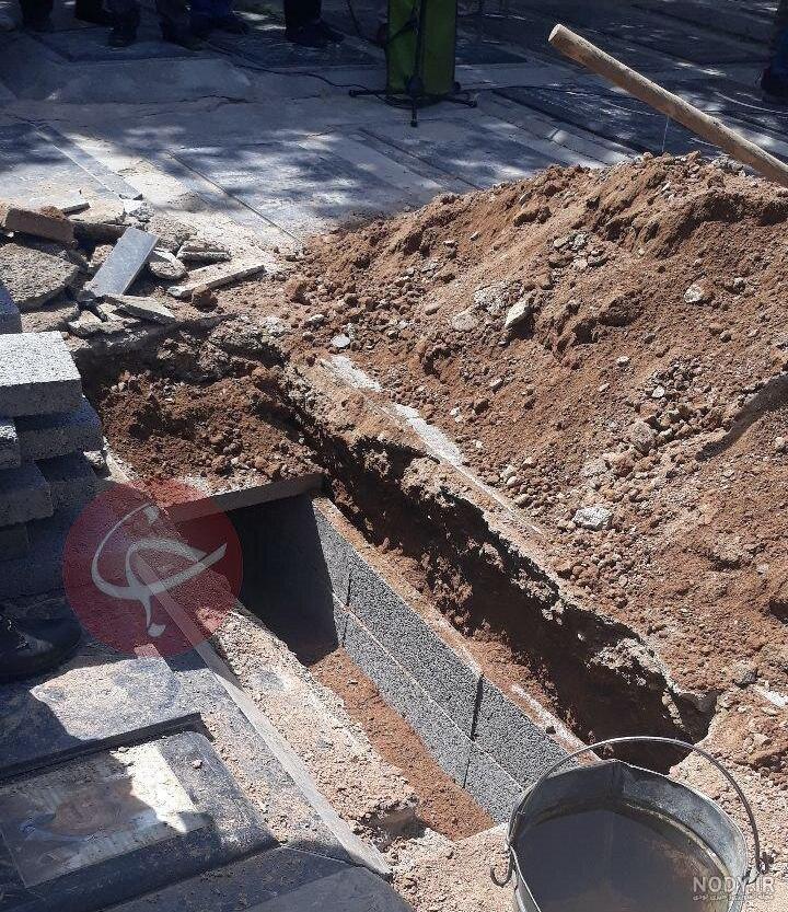 خانواده سیروس گرجستانی در مراسم تشییع خانواده سیروس گرجستانی در مراسم تشییع