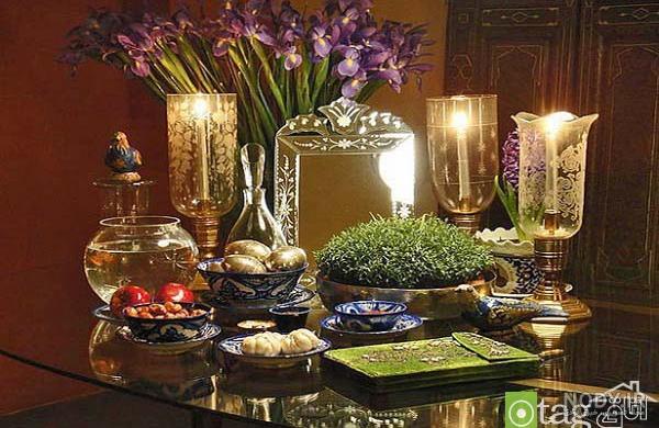 عکس سفره هفت سین ساده و شیک عکس سفره هفت سین ساده و شیک