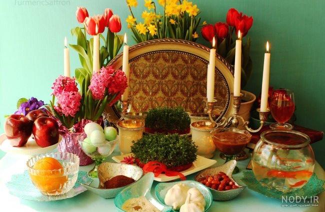 نقاشی سفره هفت سین فانتزی نقاشی سفره هفت سین فانتزی