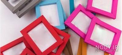 کاردستی قاب عکس با کاغذ کاردستی قاب عکس با کاغذ