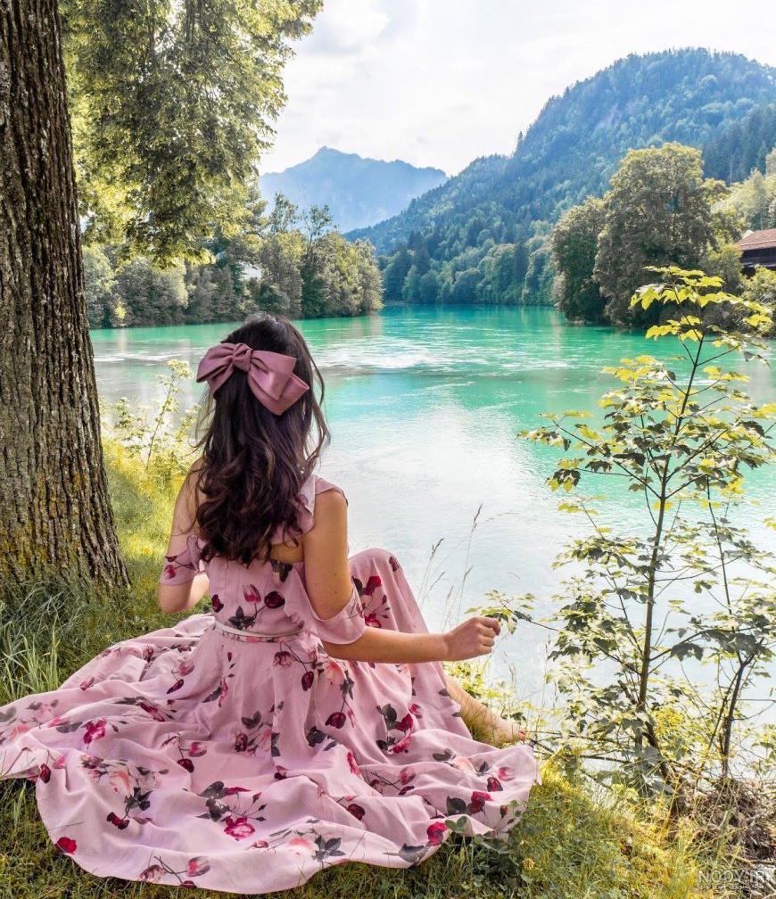 عکس طبیعت دخترانه زیبا