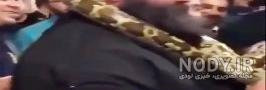 امید آهنگر و همسرش