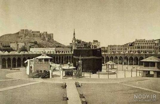 عکس داخل کعبه با کیفیت بالا