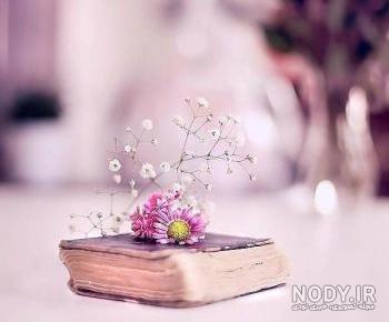 عکس کتاب خواندن کارتونی