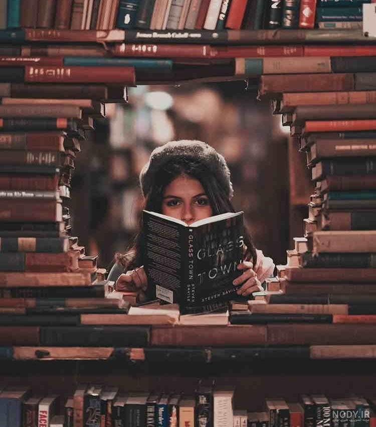 عکس کتاب و گل