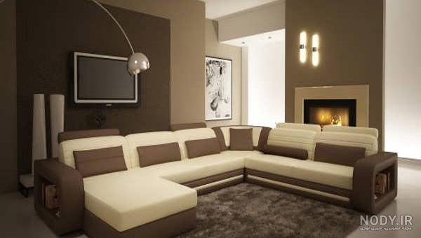 مبل کرم قهوه ای سلطنتی مبل کرم قهوه ای سلطنتی