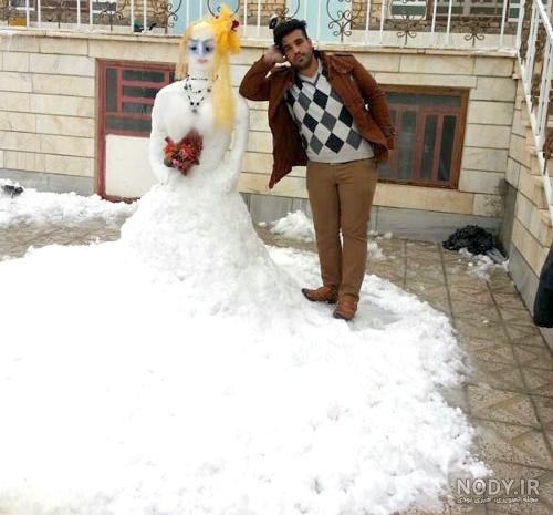 عکس آدم برفی کودکانه عکس آدم برفی کودکانه