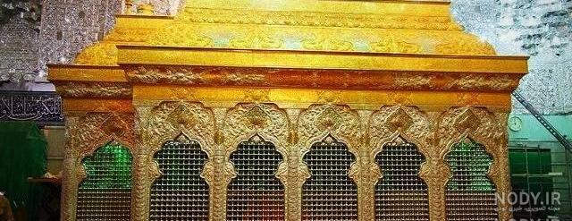 عکس سنگ قبر حضرت علی