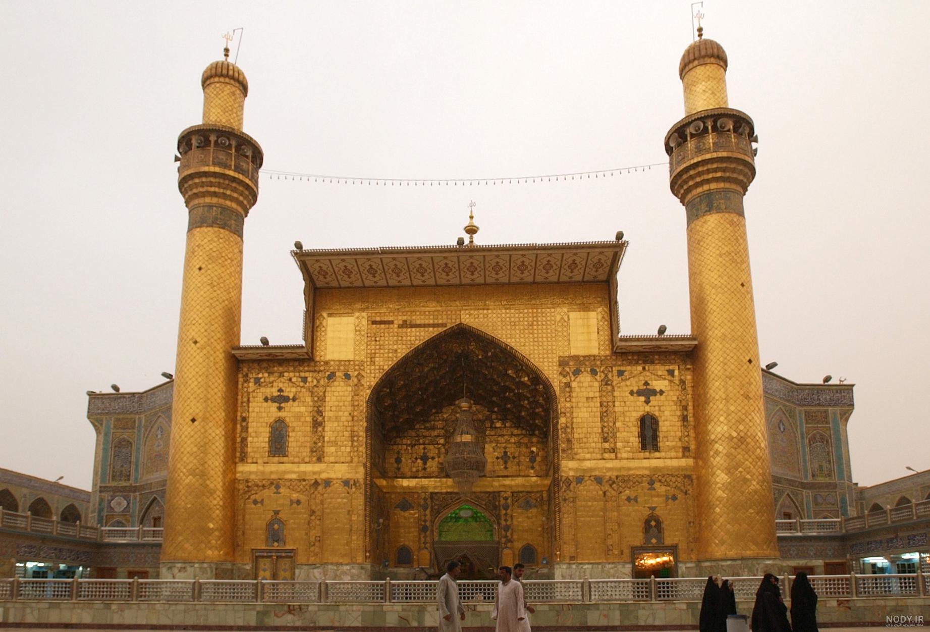 عکس سنگ قبر حضرت علی