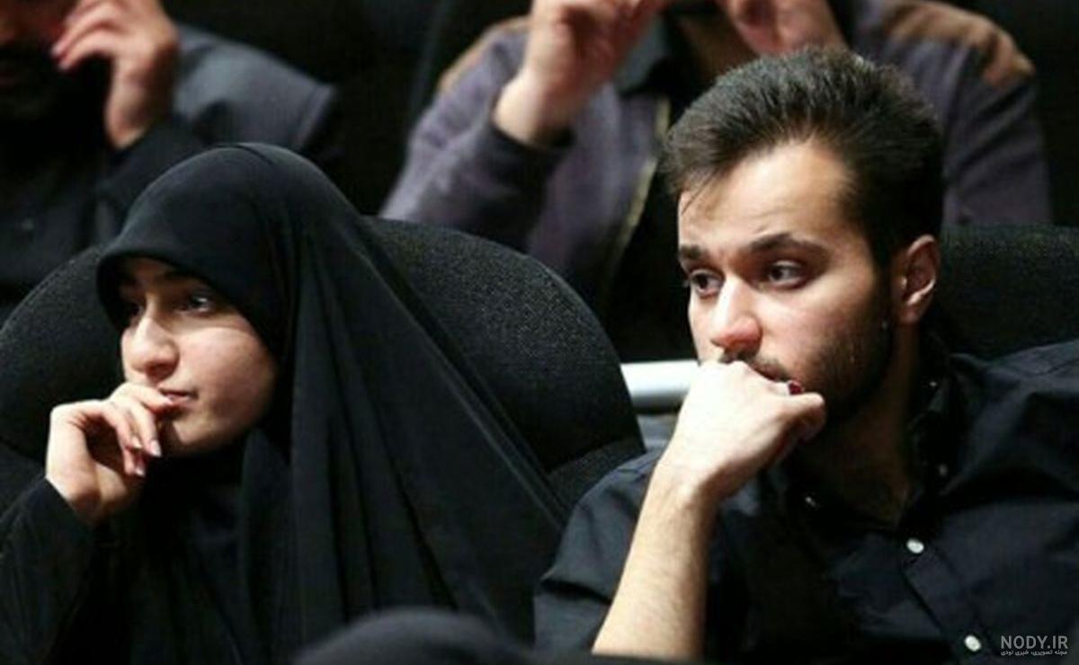 عکس فاطمه سلیمانی و همسرش