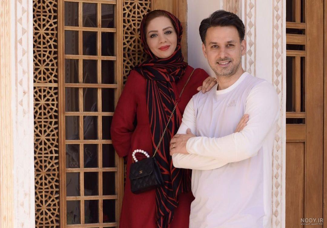 عکس هایی از مبینا نصیری و همسرش