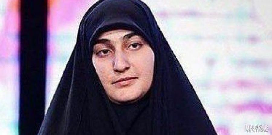 عکس همسر حاج قاسم سلیمانی