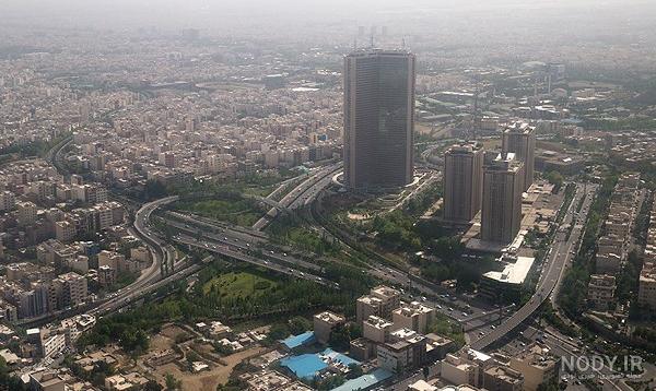عکس هوایی از اکباتان تهران عکس هوایی از اکباتان تهران