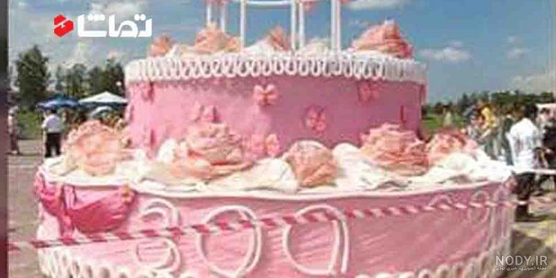 کیک تولد ساده و شیک