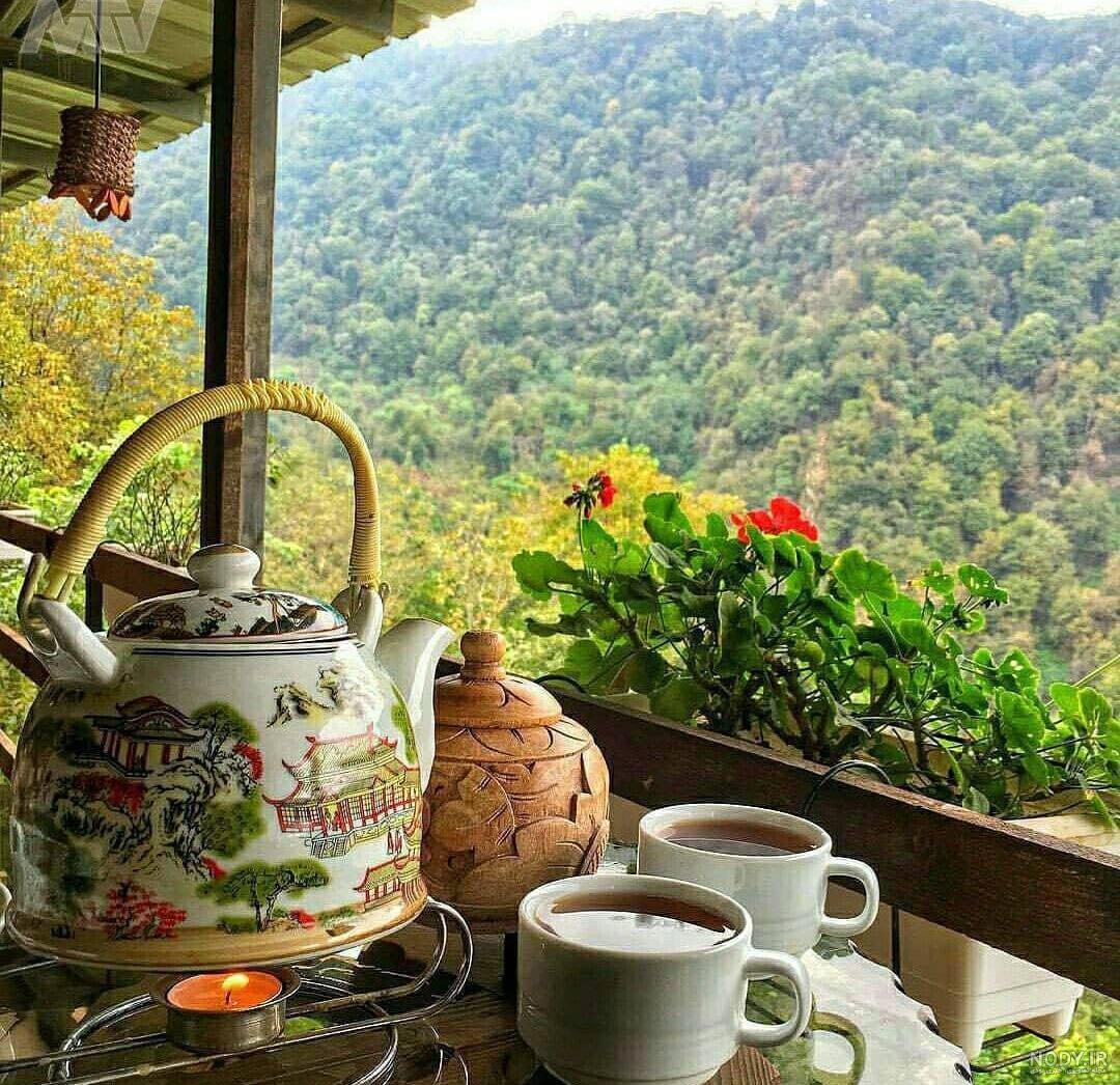 متن در مورد چایی برای استوری