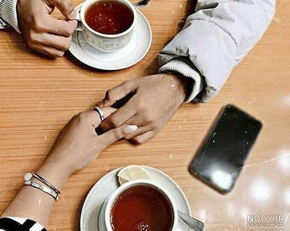 متن در مورد چایی برای استوری