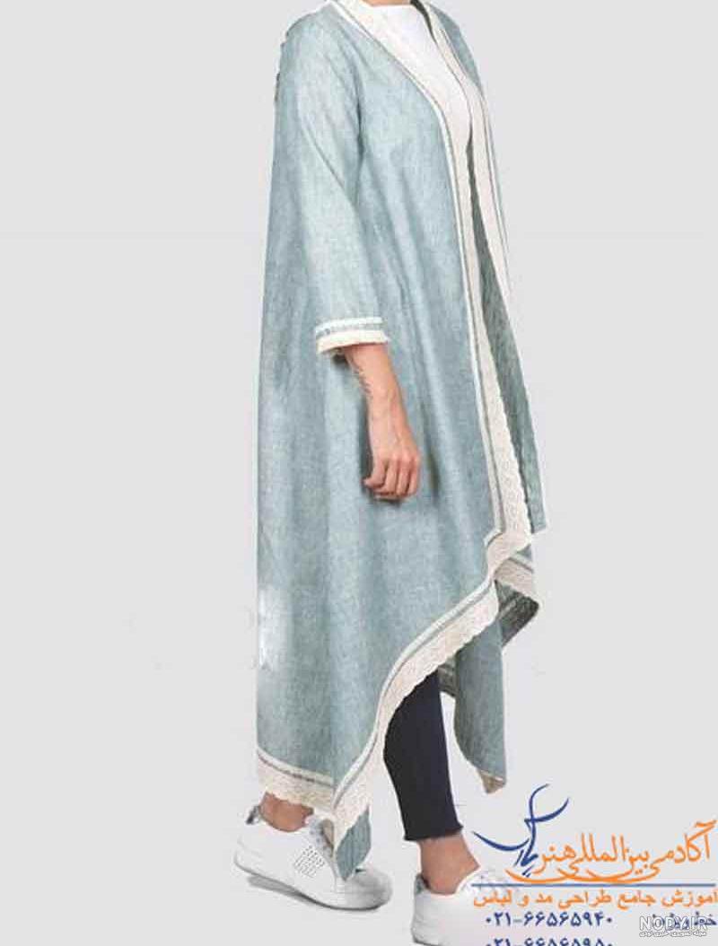 الگو مانتو جلو باز حریر الگو مانتو جلو باز حریر