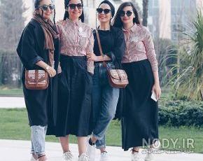 عکس مدل مانتو شلوار شیک