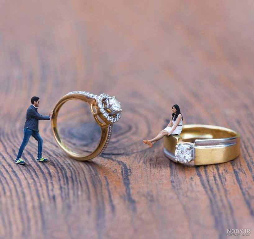 ایده عکس حلقه برای سالگرد ازدواج