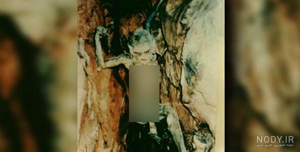 عکس جن در غار عربستان