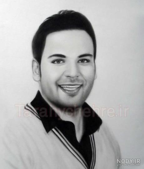 عکس طراحی چهره احسان علیخانی